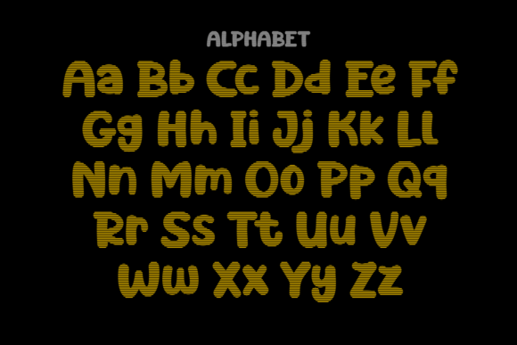 Byline Font - Preview 4