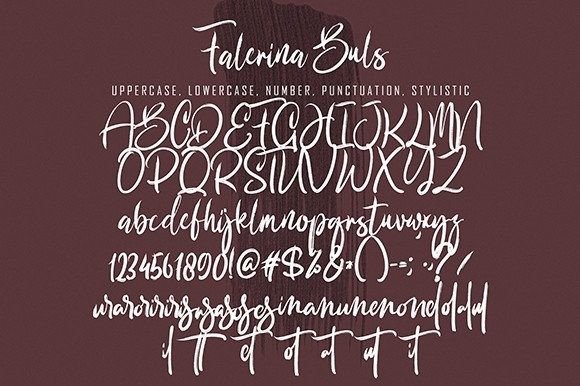 Falerina Buls Font - Preview 6