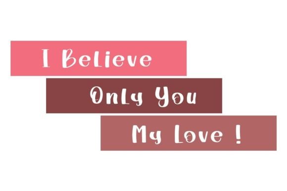 Jamez Love Font PNG with transparent background - Preview 1