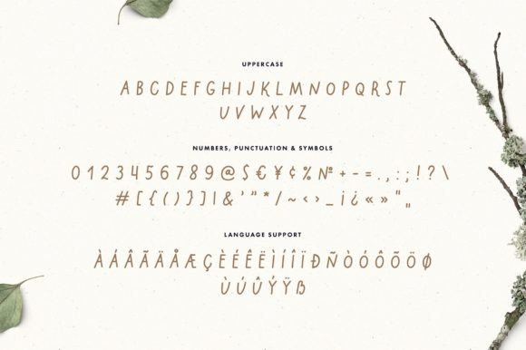 Little Poodle Font PNG with transparent background - Preview 2