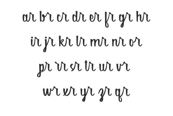 Mentari Pagi Font PNG with transparent background - Preview 4
