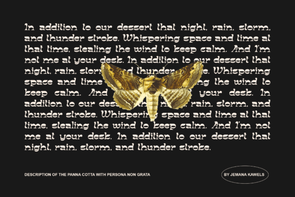 Nerumi Basto Font PNG with transparent background - Preview 3