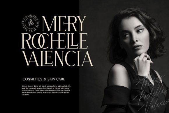Rochestra Font PNG with transparent background - Preview 3