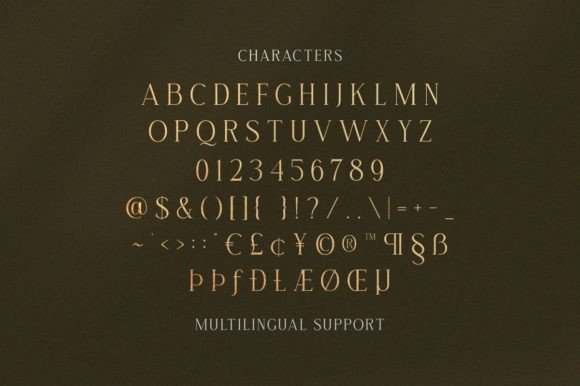 Rochestra Font PNG with transparent background - Preview 5
