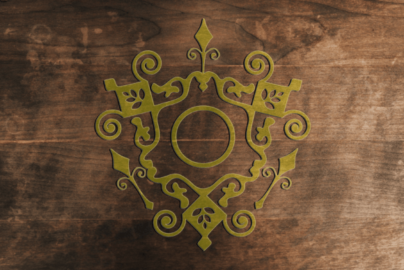 Royals Monogram Font PNG with transparent background - Preview 6