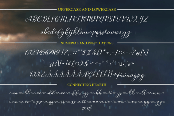 Alfa Scrip Font - Preview 3