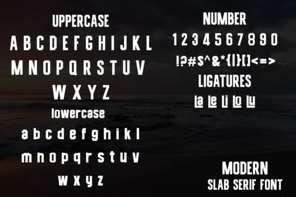 Beach Font - Preview 1