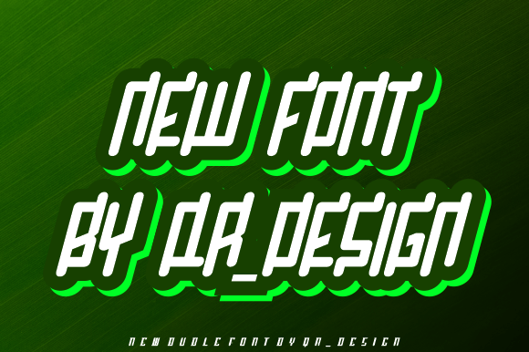 Bigo Jump Font - Preview 2