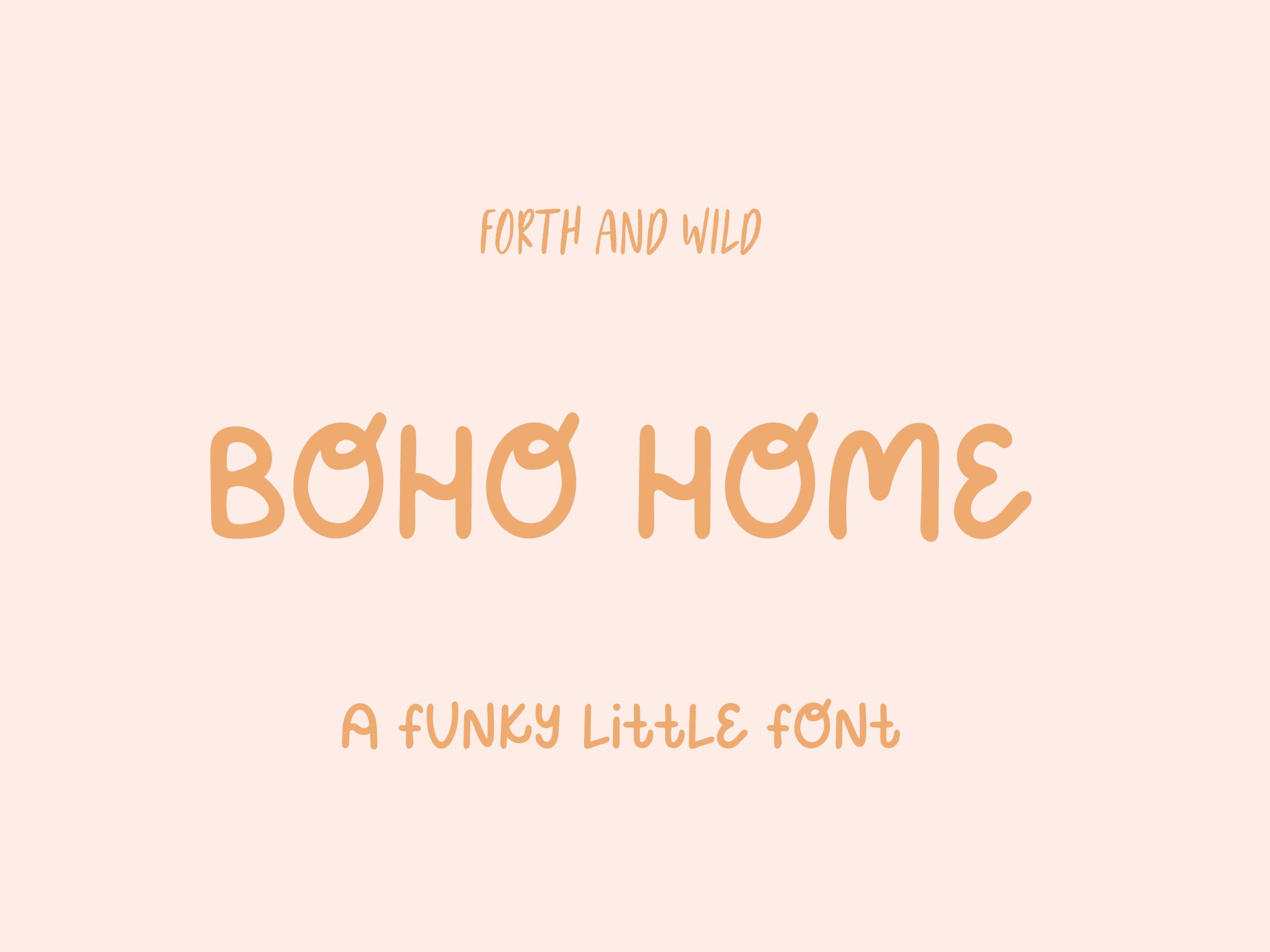 Boho Home preview, home decor retro display
