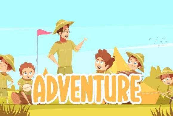 Camping Ground Font - Preview 4