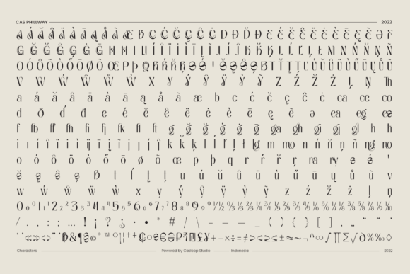 Cas Philway Font - Preview 4