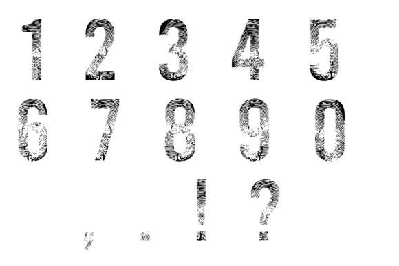 D.n.a Font - Preview 3