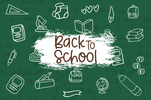 Doodles for School Font - Preview 2