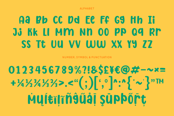 Double Lemon Font - Preview 5