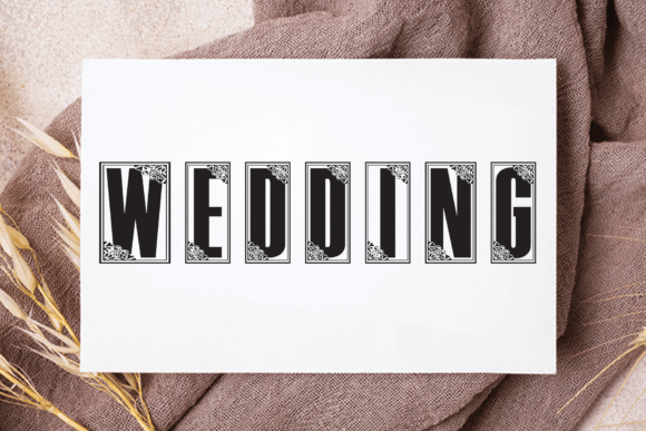 Envelope Font - Preview 2