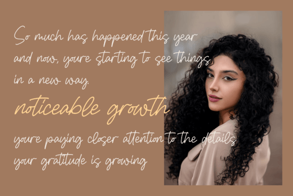 Mountey Kalinas Font PNG with transparent background - Preview 2