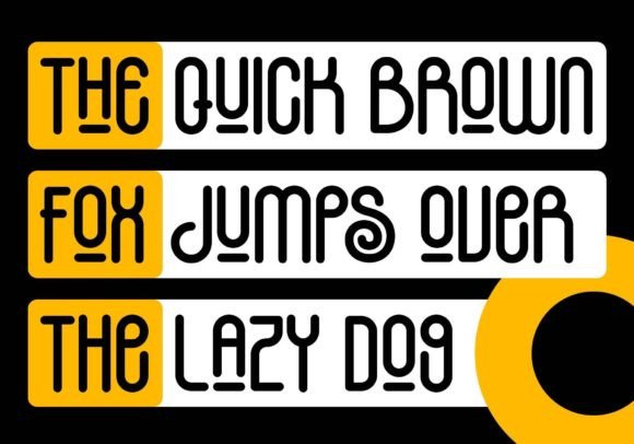 Mountogen Rounded Font PNG with transparent background - Preview 3
