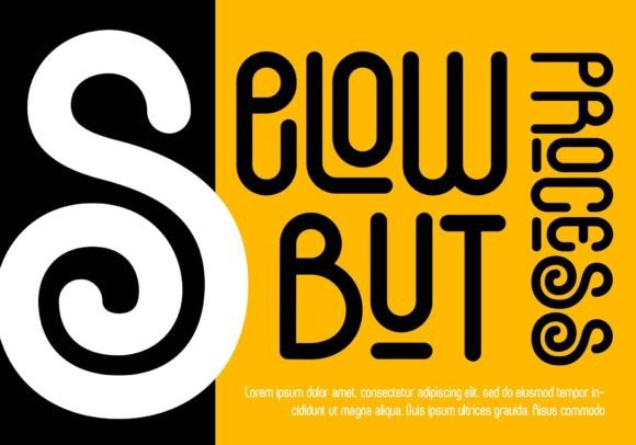 Mountogen Rounded Font PNG with transparent background - Preview 5