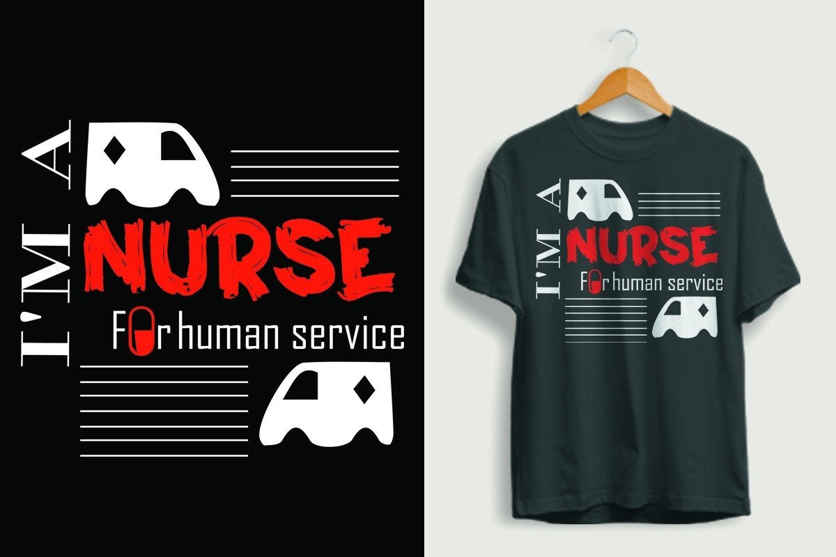 Nurse T Shirt Design. Graphic by kmim97978 · Creative Fabrica