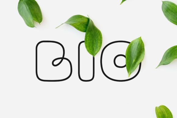 Ropype Font PNG with transparent background - Preview 1