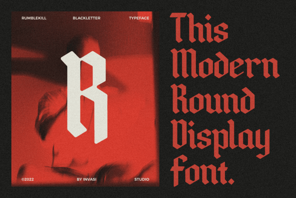 Rumblekill Font PNG with transparent background - Preview 1