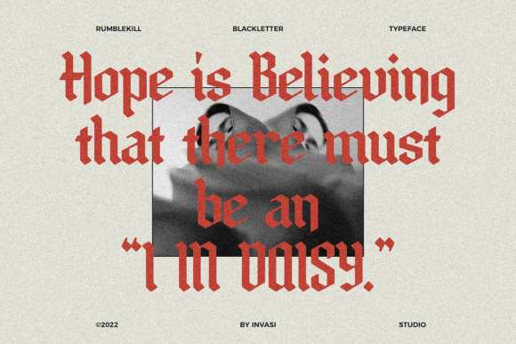 Rumblekill Font PNG with transparent background - Preview 4