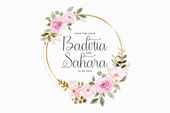 Safarina Font PNG with transparent background - Preview 2