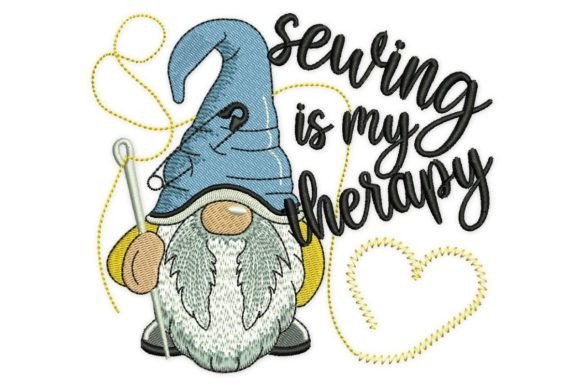 Sewing is My Therapy Gnome