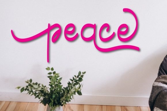 Slowada Font PNG with transparent background - Preview 1