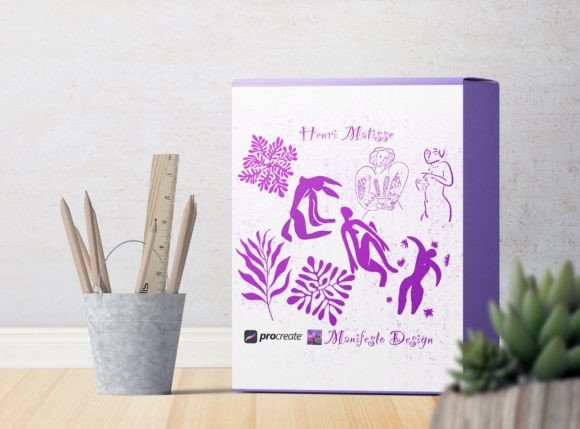 15 Line Art Matisse for Procreate V 10