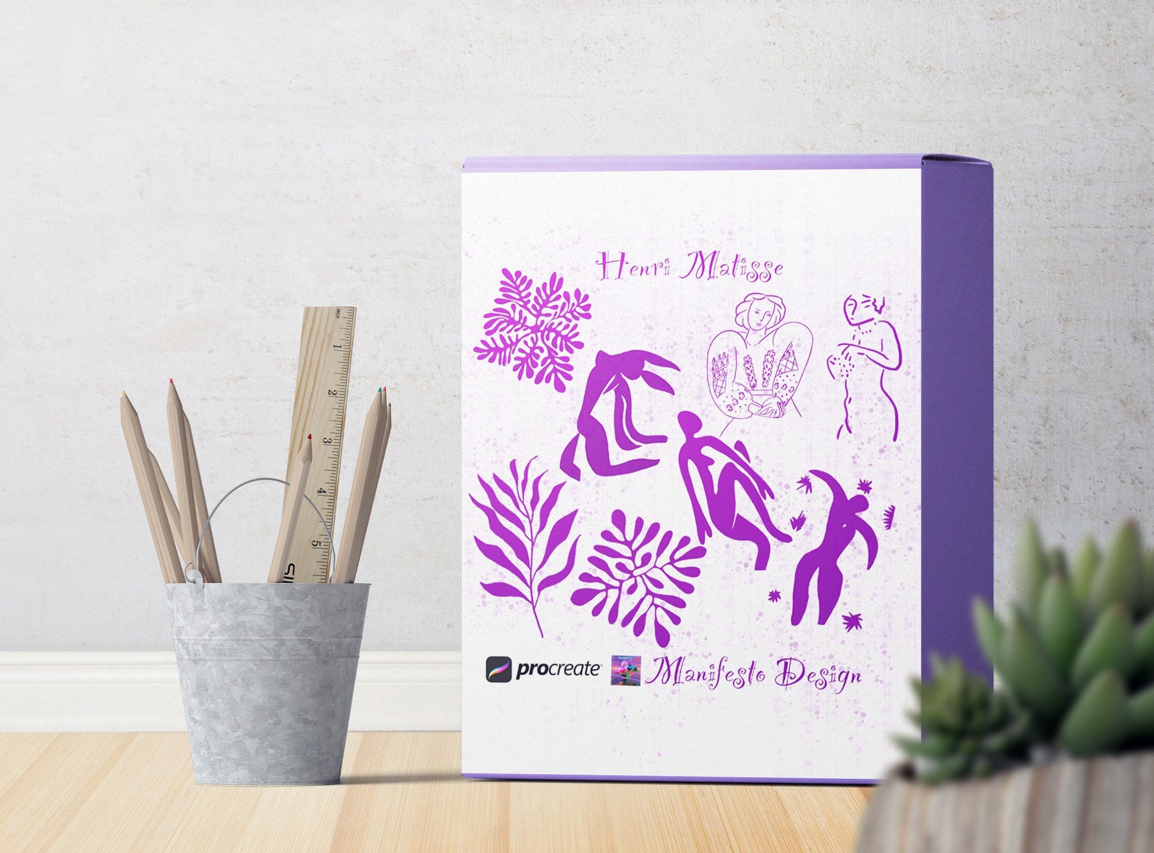 15 Line Art Matisse for Procreate V 10