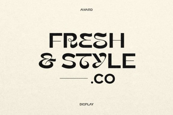 Awards Font - Preview 3