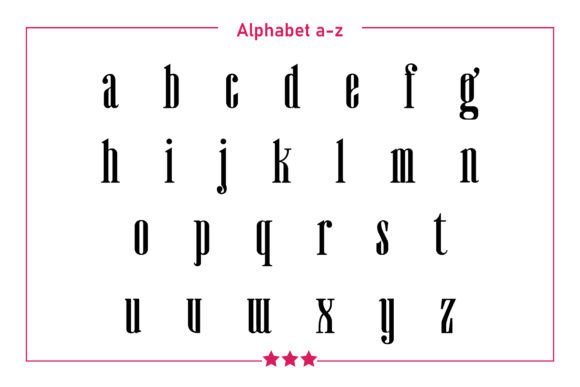 Floral Monogram Font PNG with transparent background - Preview 2
