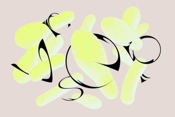 Lifeform Font font preview - 1