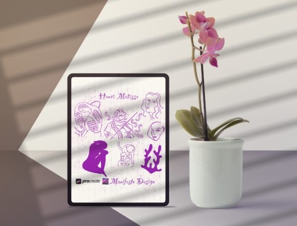 Matisse’s Line Art Procreate BUNDLE V 5