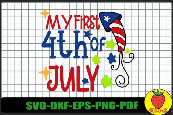 My First 4th Of July Svg