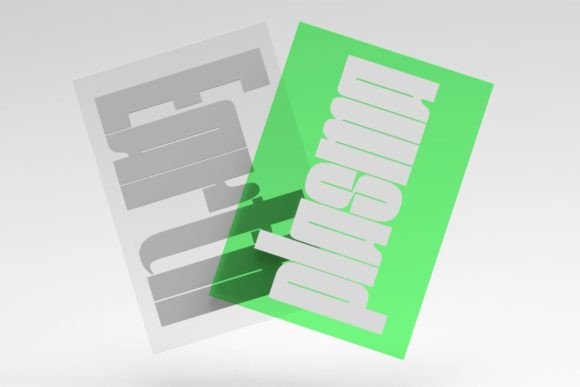 Nucliometer Font PNG with transparent background - Preview 3
