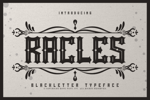 Rackles Fontes Script Fonte Por Freebies