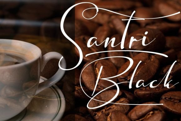 Santri Cool Font PNG with transparent background - Preview 6