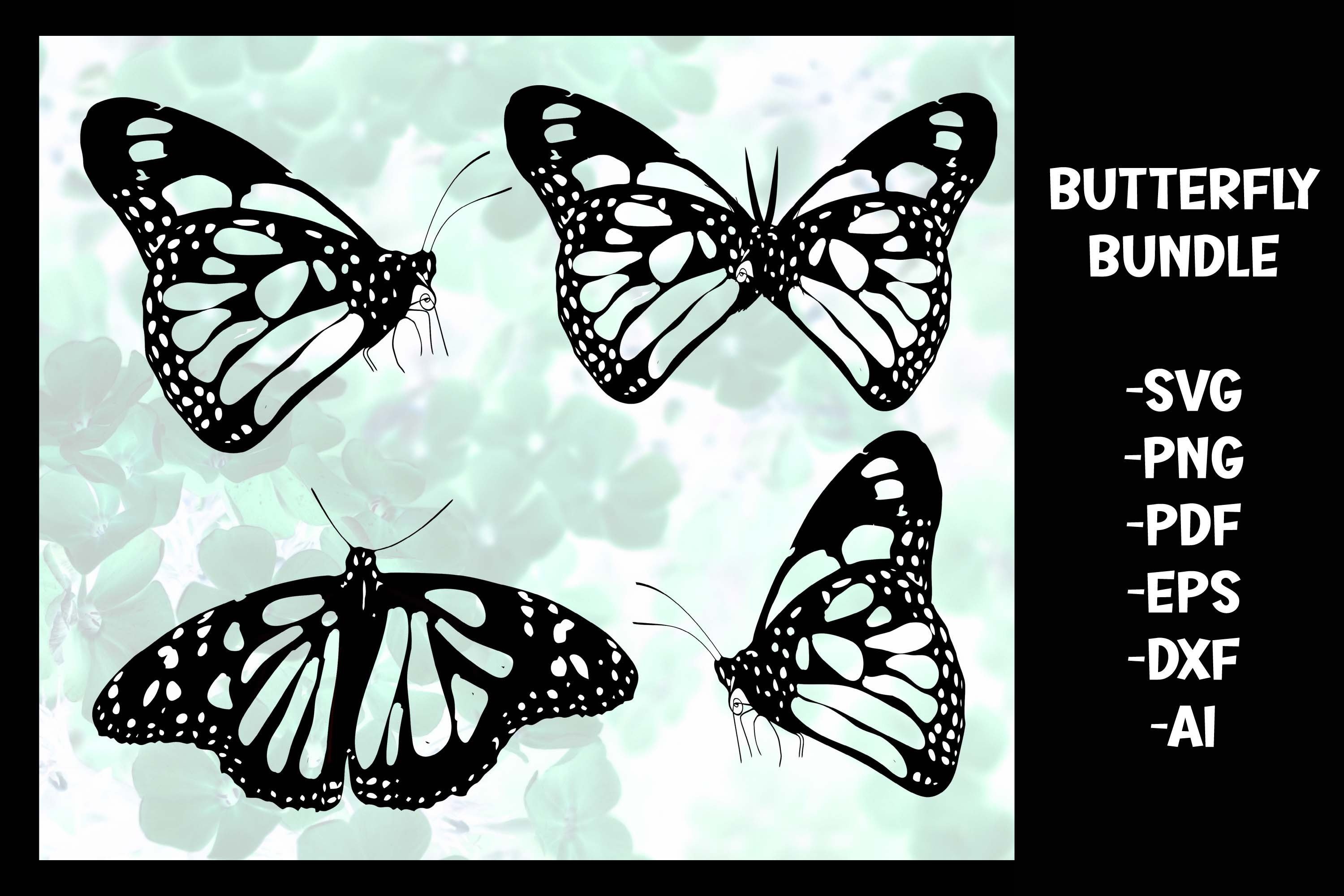 Butterfly Bundle Graphic by shivani rathour · Creative Fabrica