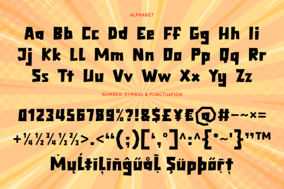 Action Comic Font - Preview 5