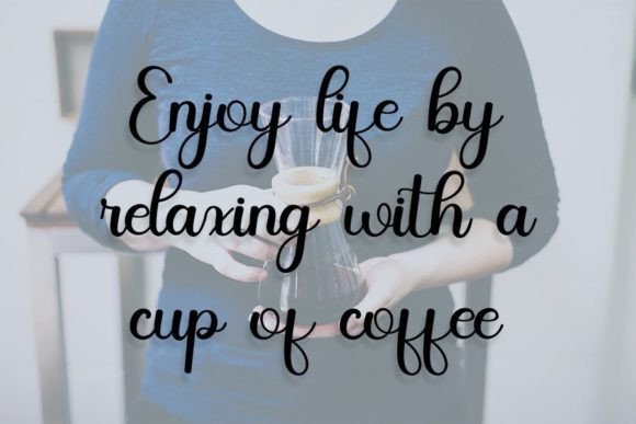 Barista Font - Preview 5