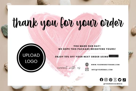 Canva Editable Thank You Card #27