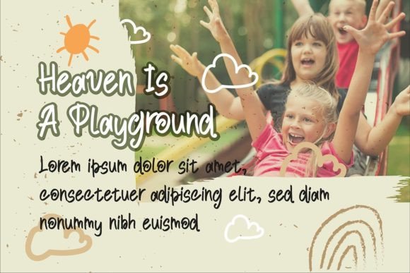 Child Ground Font - Preview 4
