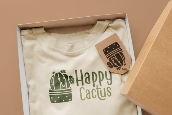 Happy Cactus Font - Preview 2