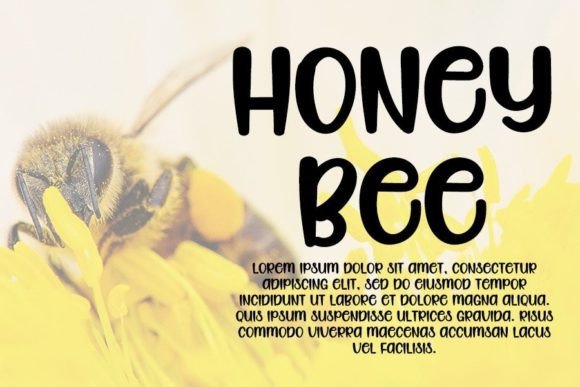 Honey Font - Preview 1