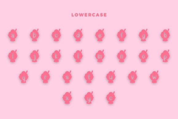 Ice Cream Bowl Font - Preview 2