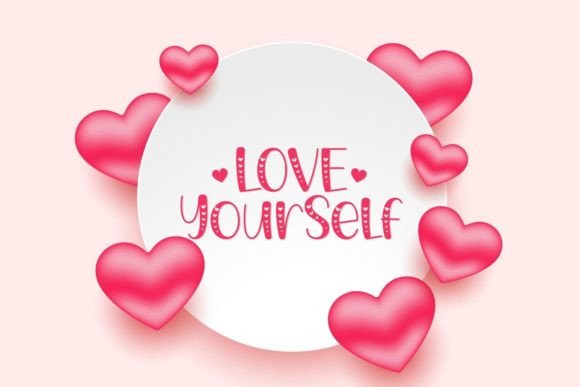 Loji Lovely Font PNG with transparent background - Preview 3