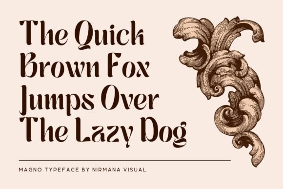 Magno Font PNG with transparent background - Preview 1