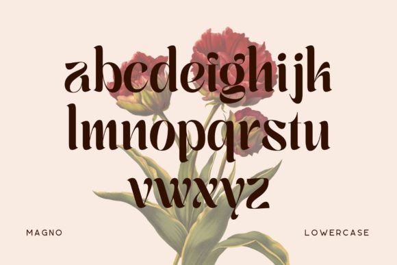 Magno Font PNG with transparent background - Preview 3